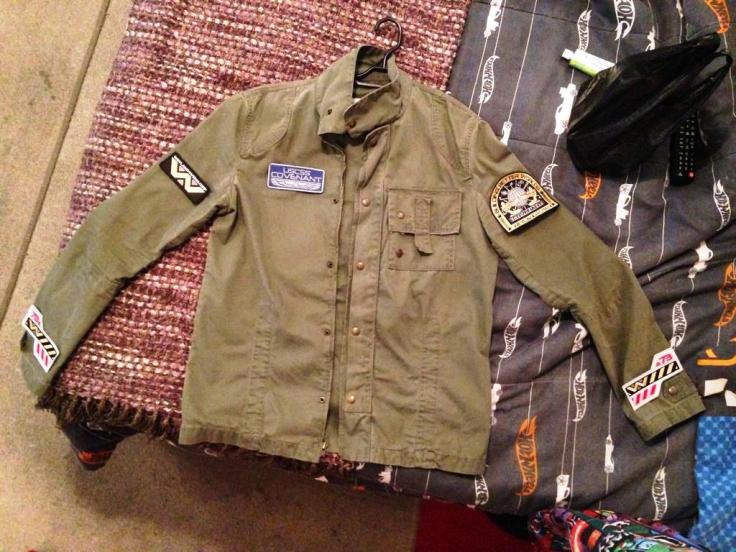 CM7 custom denim jacket Alien