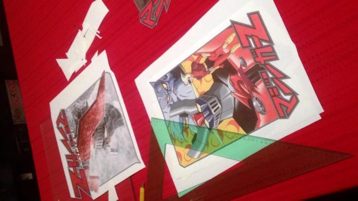 CM7 custom print t-shirt Mazinger