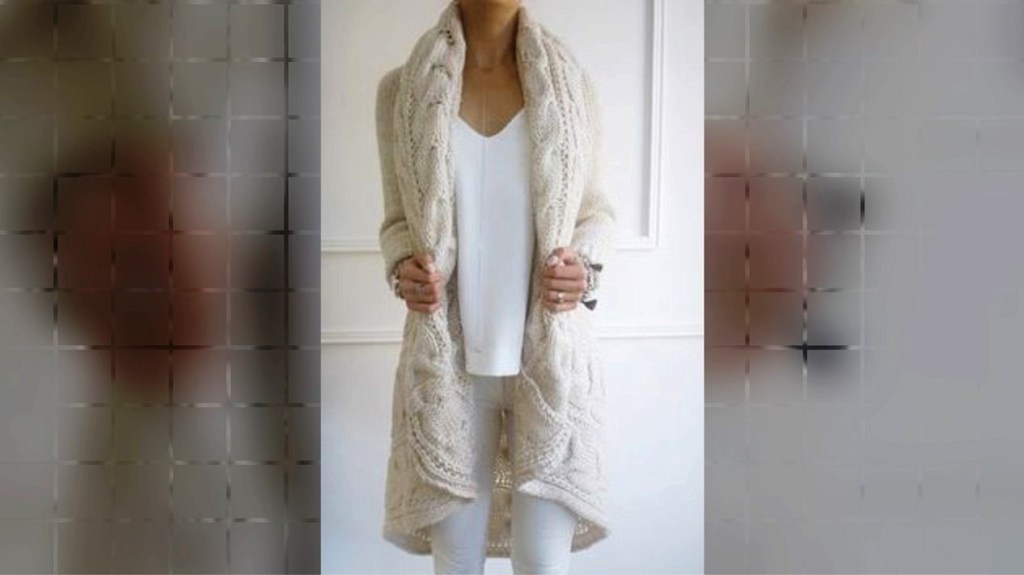 Recopilación de 100 ideas para abrigos tejidos con agujetas (2 agujas) – inspiración para&nbsp;tejedoras.