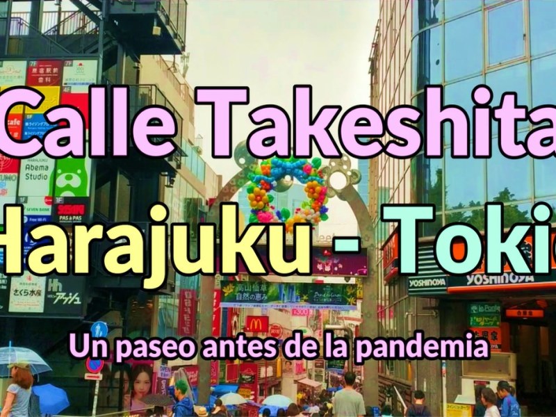 Un paseo antes de la pandemia por la calle Takeshita, zona Harajuku, en&nbsp;Tokio-Japón.
